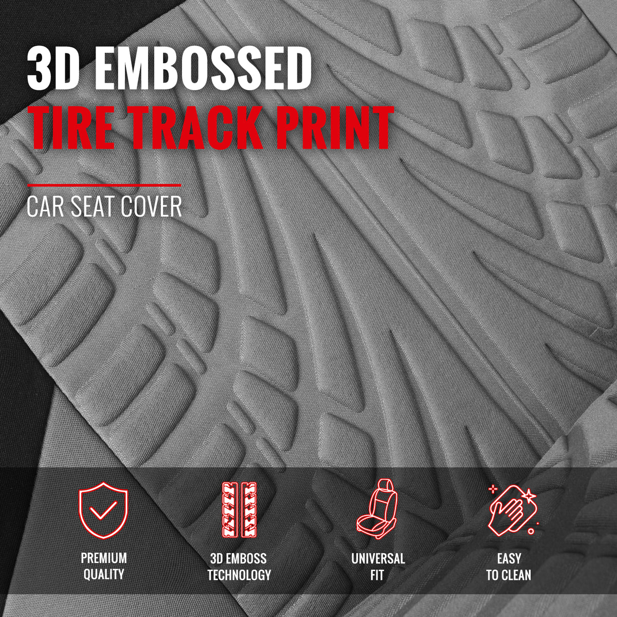 3D Embossed Seat Covers