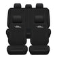Full Set Car Seat Cover Universal Tire Track Detail Styling