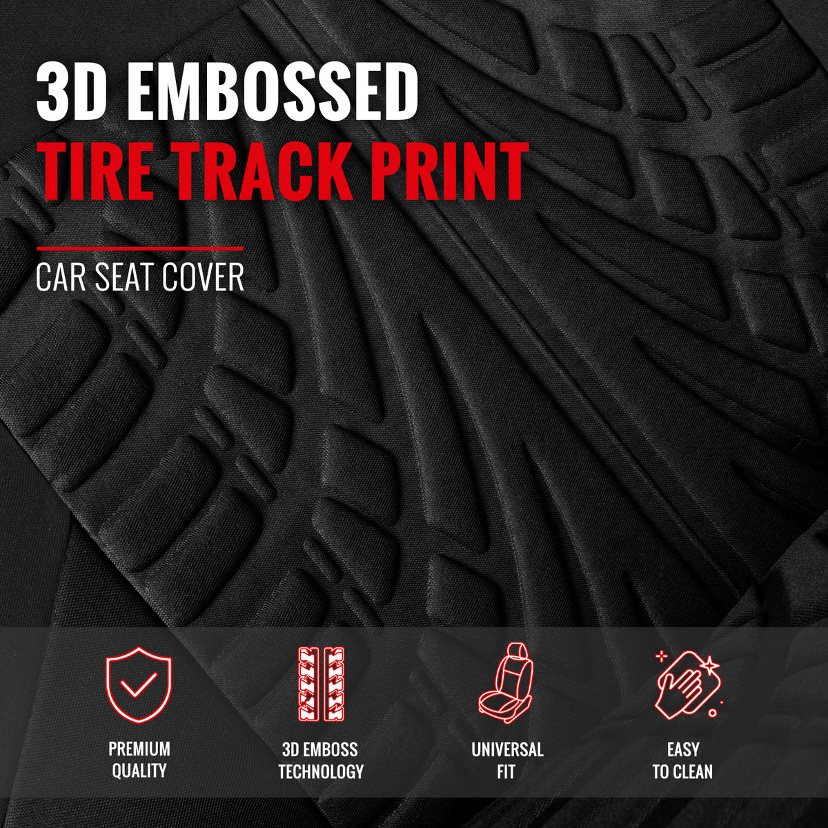 3D Embossed Seat Covers