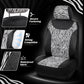 Zebra Print Car Seat Covers Set