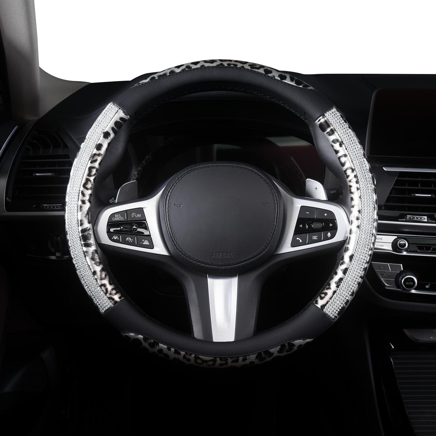 Crystal Rhinestone Steering Wheel Cover