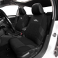 custom car seat covers polyester universal black