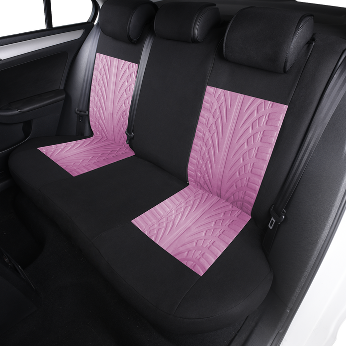 AUTOYOUTH Brand Embroidery Car Seat Covers Pink