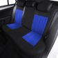 custom car seat covers polyester universal blue