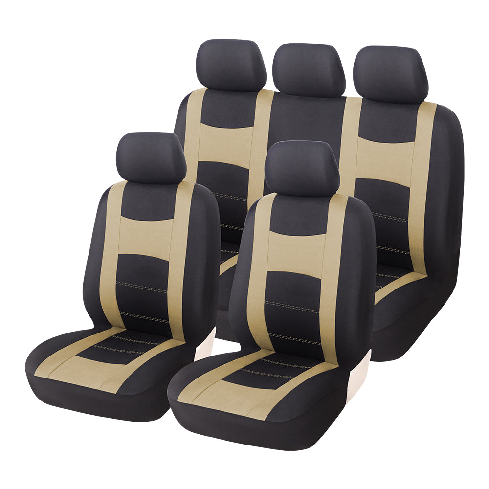 5 seat car seat cover polyester universal size for 90% car