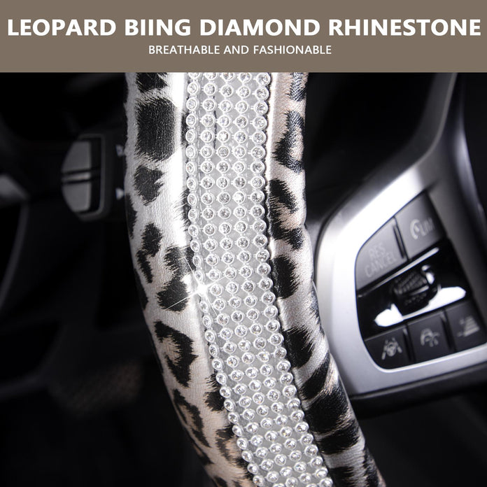 Crystal Rhinestone Steering Wheel Cover