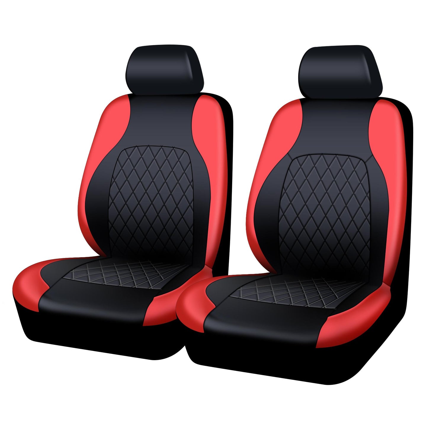 PU Leather Car Seat Covers Front Set