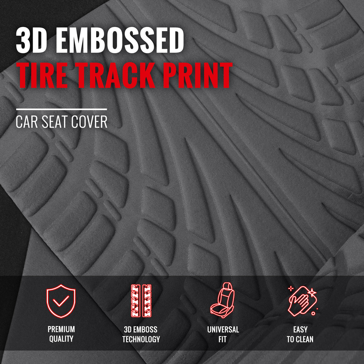 3D Embossed Seat Covers