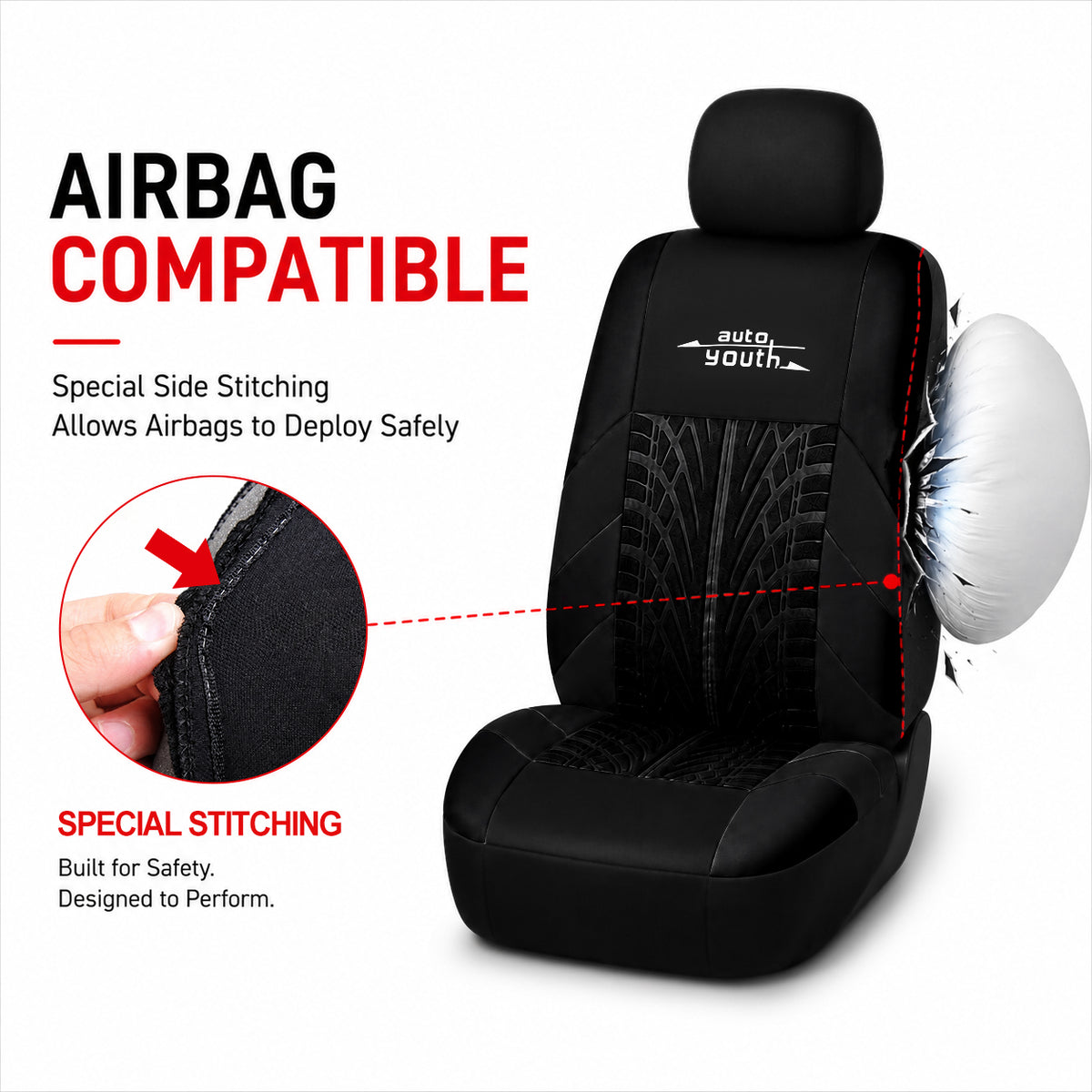 3D Embossed Seat Covers