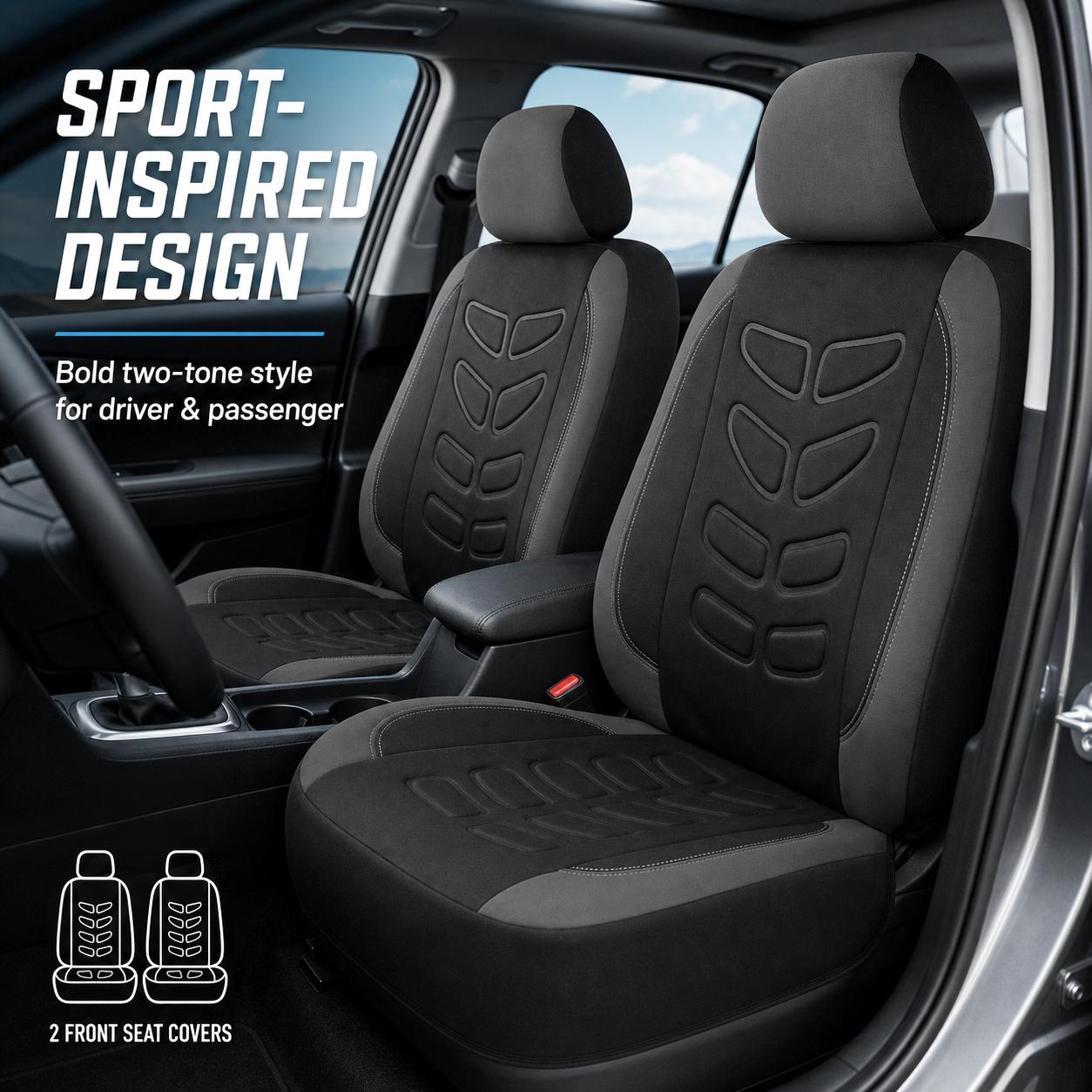 Sport-Inspired Car Seat Covers