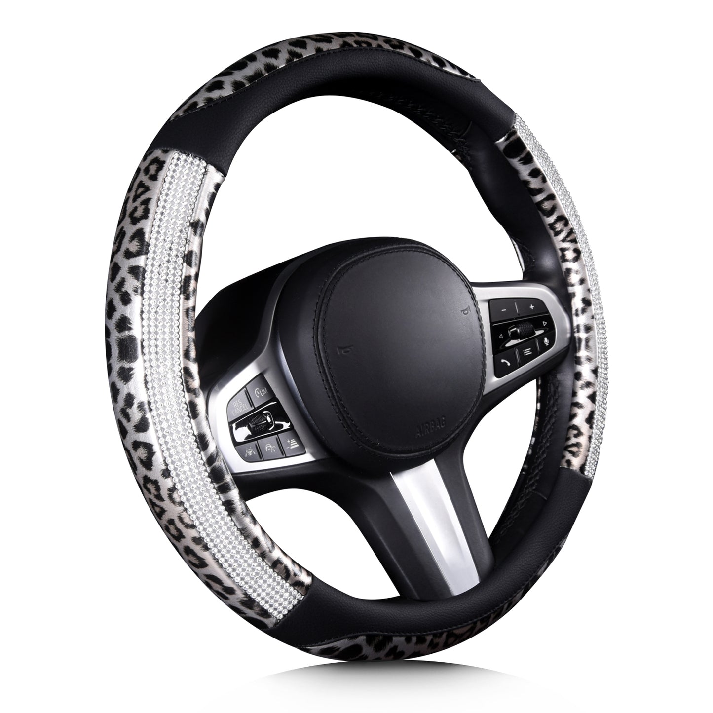 Crystal Rhinestone Steering Wheel Cover