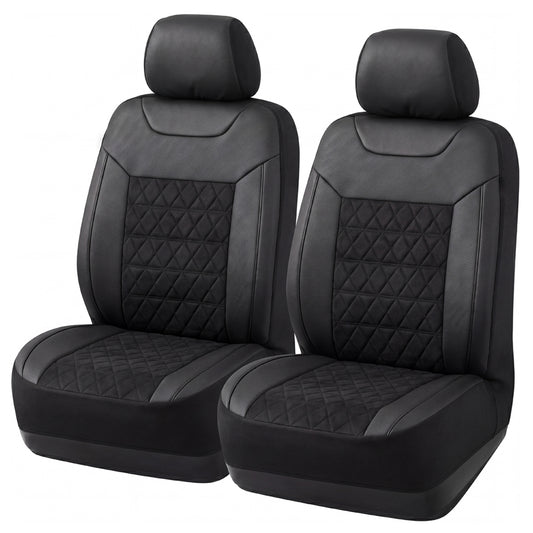 Suede Front Car Seat Covers