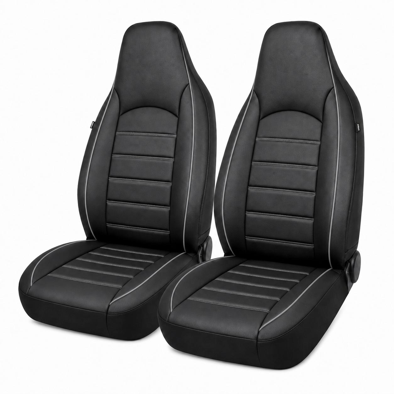 PU Leather Car Seat Covers High Back