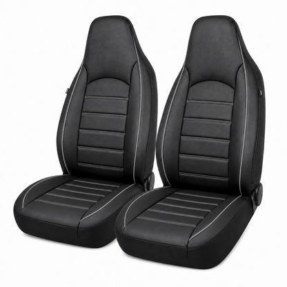 PU Leather Car Seat Covers High Back