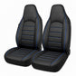 PU Leather Car Seat Covers High Back