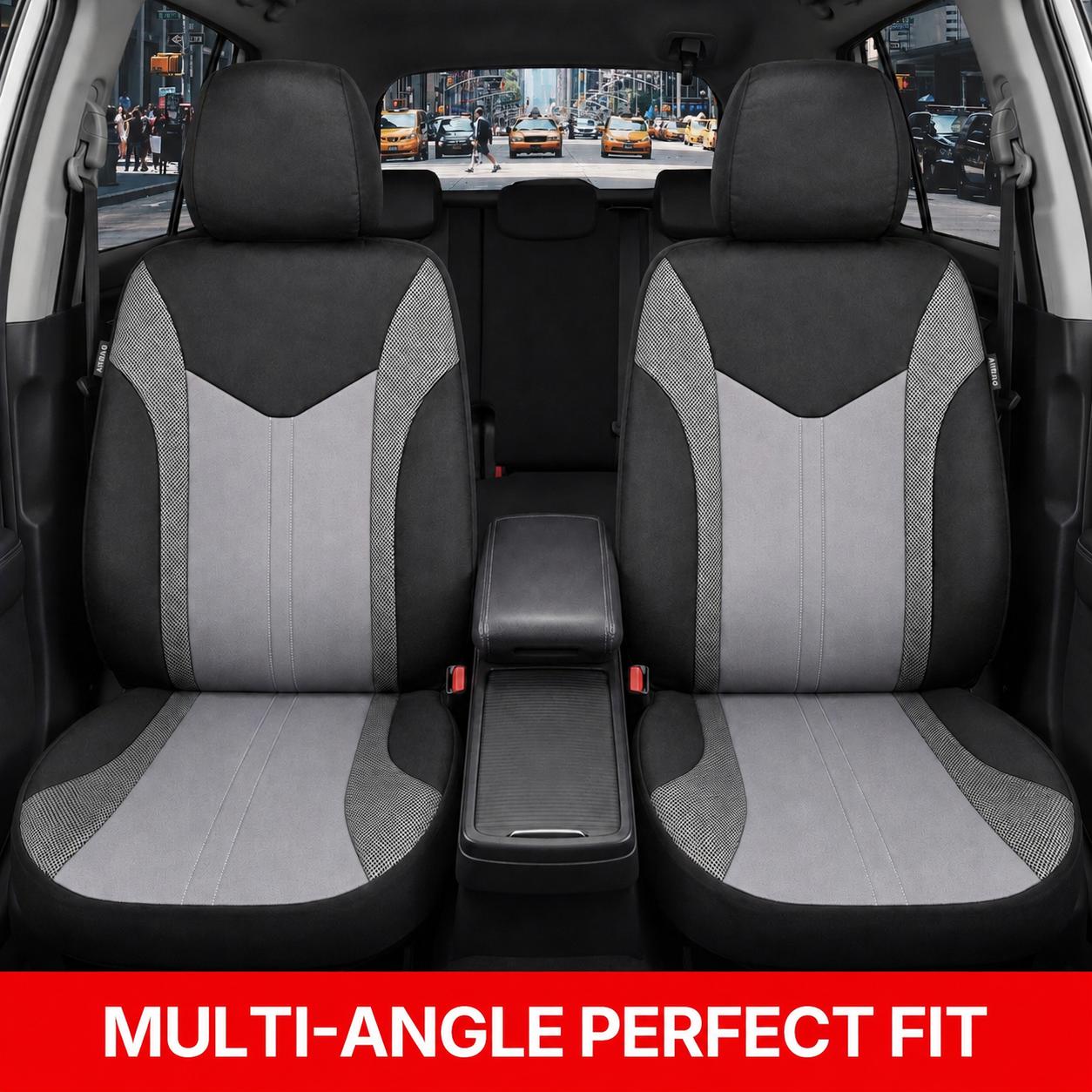 Mesh Front Car Seat Covers