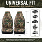 Forest Camouflage Front Car Seat Covers