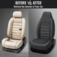 PU Leather Car Seat Covers High Back