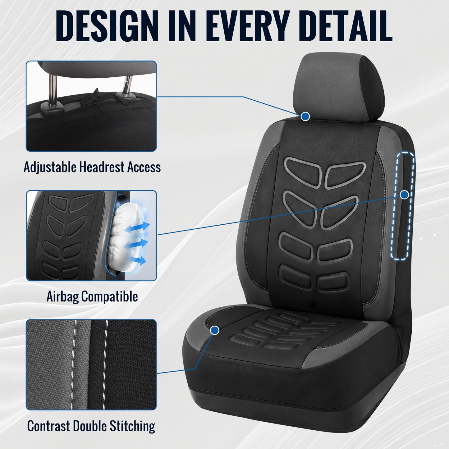 Sport-Inspired Car Seat Covers