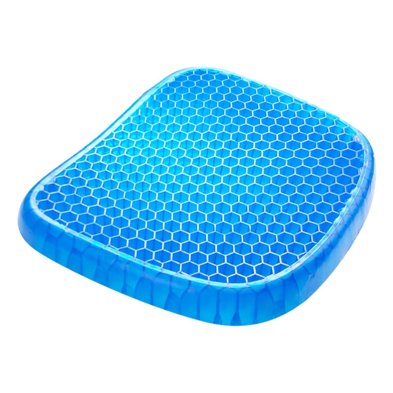 Gel Seat Cushion, Double Thick Gel Cushion,Non-Slip Cover Wheelchair Cushion Chair Pads for Car Seat Office Chair