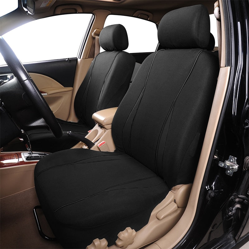 Car Seat Cover T-Shirt Black Universal For Chevrolet Onix For Hyundai HB20 Universal Interior Accessories For 1/2/5/7 seats Cars
