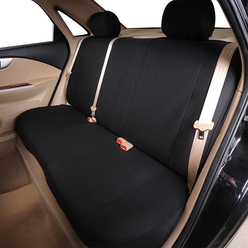 Car Seat Cover T-Shirt Black Universal For Chevrolet Onix For Hyundai HB20 Universal Interior Accessories For 1/2/5/7 seats Cars