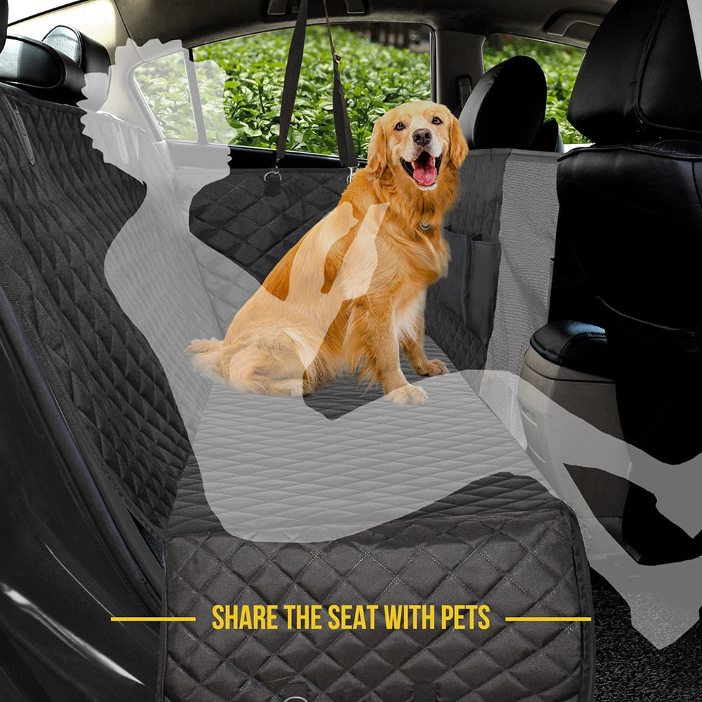 Dog Car Seat Cover For Car Pet Cushion Waterproof Pet Car Seat Cushion Back Seat Dog Car Hammock Cushion Protector