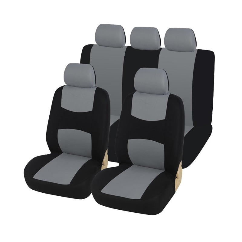 Car Seat Covers Airbag compatible Fit Most Car, Truck, SUV, or Van 100% Breathable with 2 mm Composite Sponge Polyester Cloth