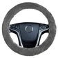Bling Steering Wheel Cover for Women, PU Leather Car Steering Covers with Crystal Rhinestones Universal for 37-38cm